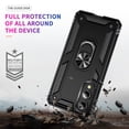 thumbnail image 7 of Dteck Case for Samsung Galaxy S25 Edge,Military Grade Drop Impact Case 360 Metal Rotating Ring Kickstand Holder Armor Heavy Duty Shockproof Cover for Galaxy S25 Edge,Black, 7 of 7