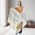 thumbnail image 5 of Custom Memorial Blanket for Loss of Loved One - A Letter from Heanven Sympathy Blanket Loss of Dad Mom Husband Wife Friend in Loving Memory Blanket Personalized A Blankets, 5 of 5
