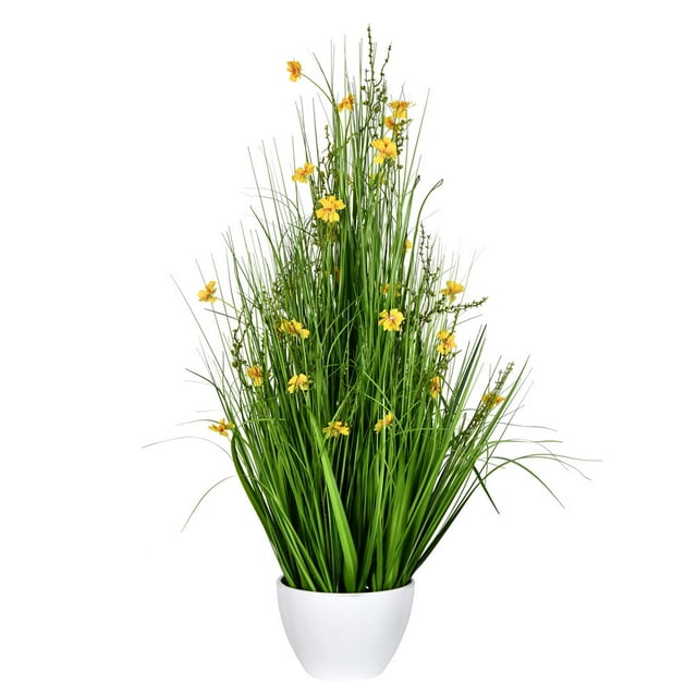 Vickerman 42 Pouces Jaune Potted Cosmos Grass - FV190342