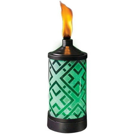 TIKI Brand Glowing Geo Tabletop Torch