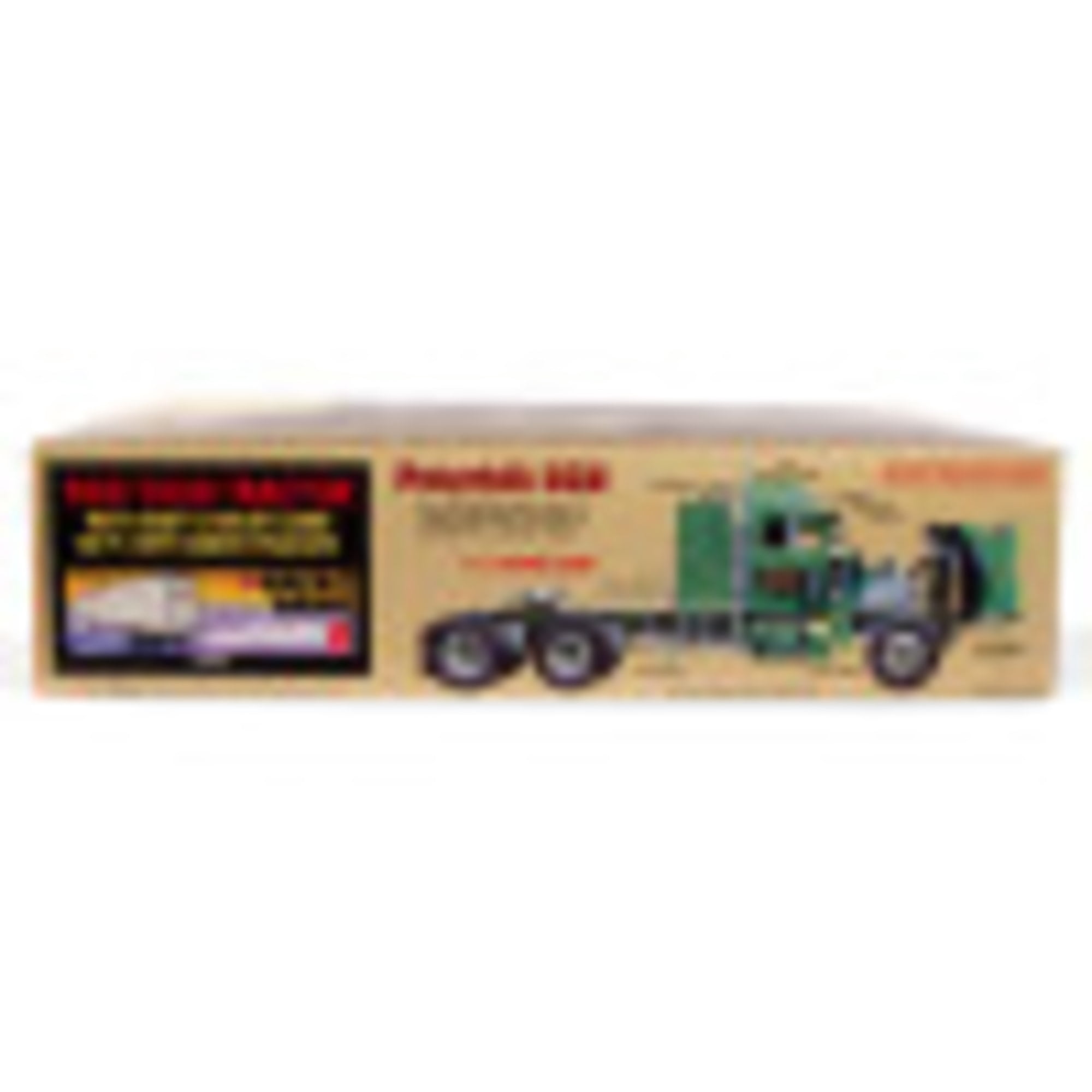 AMT: 1:25 Scale Model Kit - Peterbilt 359 California Hauler w/Sleeper - 300+ Parts - Unpainted, Skill Level 2, Authentic Vehicle Building, Age 14+