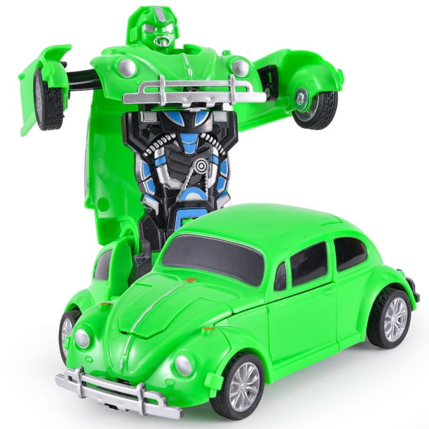 Juguete de deformación para niños, coche de inercia, impacto, deformación con un solo clic, rompecabezas para niños, deformación por colisión, coche para hombre