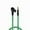 Green, variant on Coluber Cable Right Angle XLR Female to 3.5 TRS Male Pro Microphone Connector