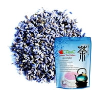 Chinese Tea Culture Lavender Tea, decaffeinated, Herbal Tea, very purple color, loose leaf tea - 2oz