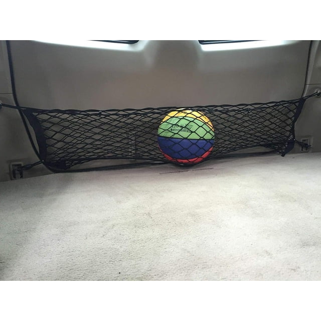 Envelope Style Trunk Cargo Net Organizer For Toyota Highlander 2014-2025 – Black