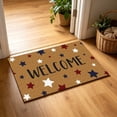 thumbnail image 3 of Fourth of July Doormat, Absorbent Stain Resistant Independence Day Mat, Non-Slip Front Door Patriotic Welcome Rug 15.7x23.6in, 3 of 6
