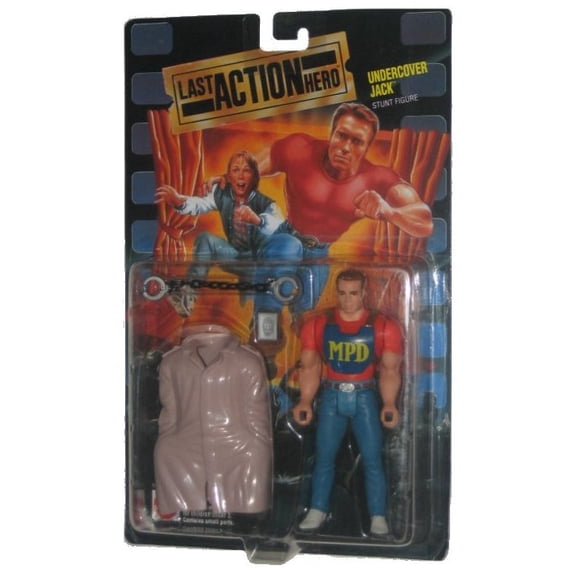 Last Action Hero Undercover Jack Movie Mattel Action Figure