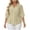 Beige, variant on Plus Size Maternity Tops 3/4 Sleeve V Neck Loose Pregnancy Dress Blouse Casual Button Down Maternity Shirt Summer Maternity Clothes