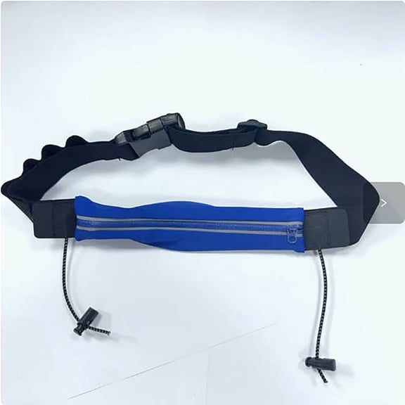 OCCOA Outdoor Sports Waist Bag Running Mobile Phone Pouch with Race Number Holder for Men Women Fitness Hiking Cycling Travel, Blue