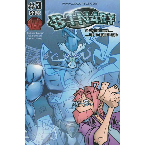 B1N4RY #3 VF ; AP Comic Book