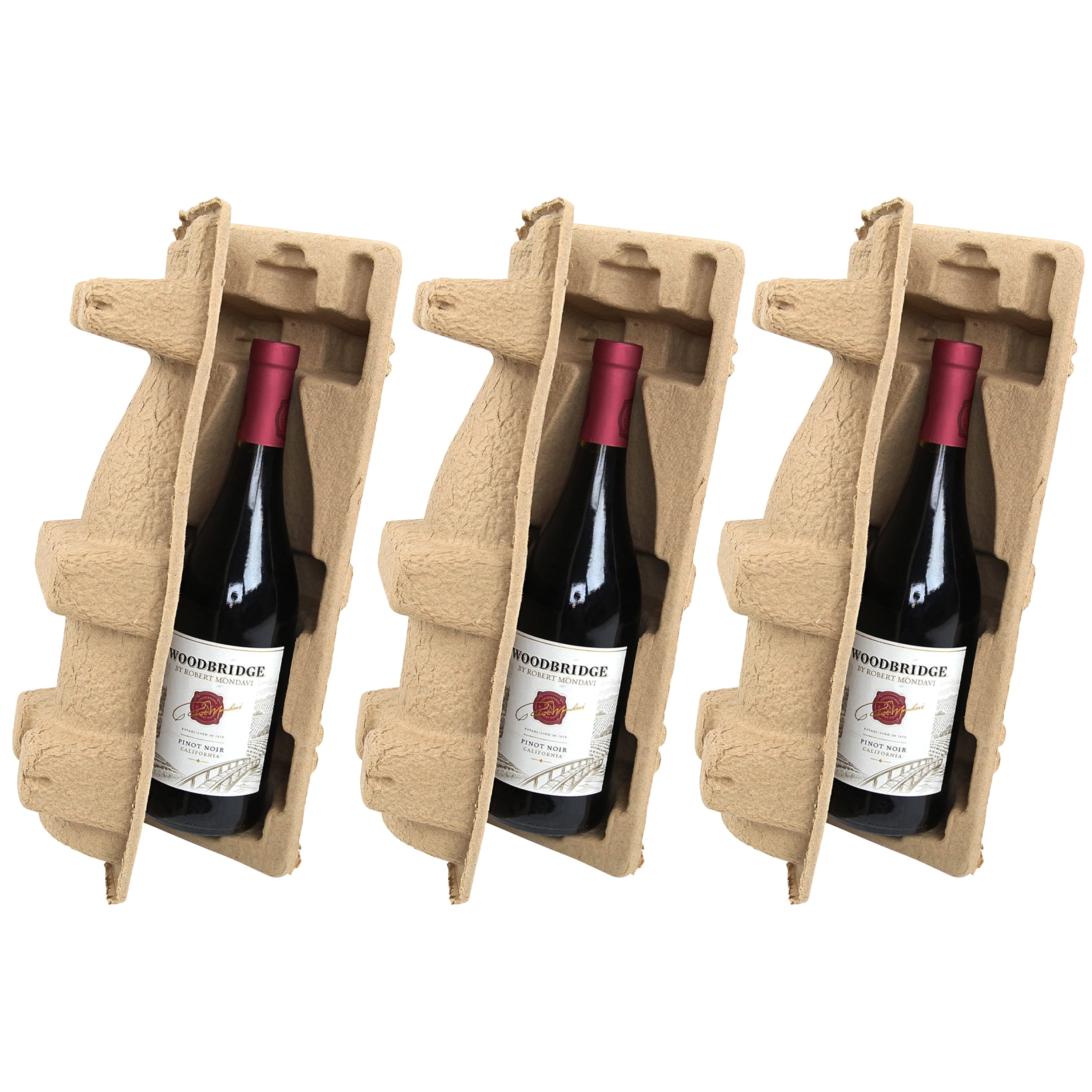 G Francis Wine Shipping Box 1 Bottle Wine Gift Box 3pk Secure Packing