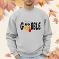 thumbnail image 2 of Thanksgiving Men's Sweatshirts Funny Turkey Letter Print Graphic Pullover Sweatshirt Family Dinner Fall Winter Warm Long Sleeve Crew Neck Casual Mens Sweatshirts, 2 of 4