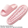 thumbnail image 3 of WOTTE Shower Shoes for Womens Mens Quickly Dry Soft Cushion Tick Sole Non Slip Slides Sandal Sandals Bathroom Indoor Outdoor Home, 3 of 6