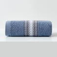 thumbnail image 1 of Xiao Hua Toallas para dormitorio - Juego de 6 toallas azules, 35*75CM Algodón, Suaves y Absorbentes, Toallas adecuadas para juegos de baño y uso diario en dormitorios,, 1 of 5
