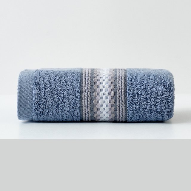 Xiao Hua Toallas para dormitorio - Juego de 6 toallas azules, 35*75CM Algodón, Suaves y Absorbentes, Toallas adecuadas para juegos de baño y uso diario en dormitorios,