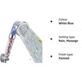 thumbnail image 3 of Shower Head, Ionic Filter Filtration High Pressure Water Saving 3 Mode Function Spray Handheld Showerheads For Dry Skin & Hair, 3 of 3