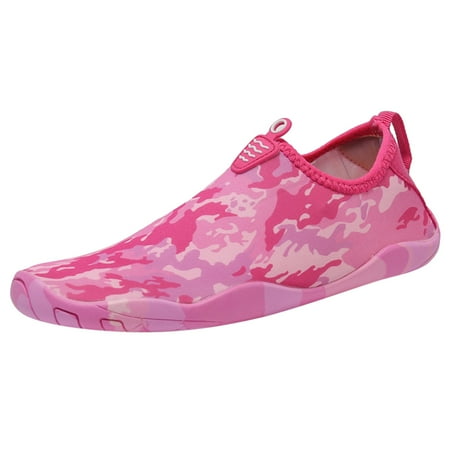 

Fsqjgq Wedges Shoes for Women Size 12 Women Diving Shoes Anti Slip Wading Gym Shoes Mesh Hiking Shoes Adult Unisex Beach Water Quick Drying Summer Beach Water Shoes Women Tennis Shoes Pink 38