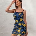 thumbnail image 3 of Ladies Elegant Sling Sleeveless Sexy Dress daisy, 3 of 6