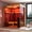 Style 4, variant on MEISSALIVVE Full Spectrum Infrared Sauna,2-3 Person Home Sauna,Red Cedar Indoor Sauna with Resonance Speaker, Panoramic Tempered Glass Door