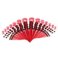thumbnail image 4 of 50 Pieces Multi Size Gauges , Tapers Tunnels 1.6mm-10mm 14G-00G for Women Men Gauges Expander Ear Stretching , Red, 4 of 8