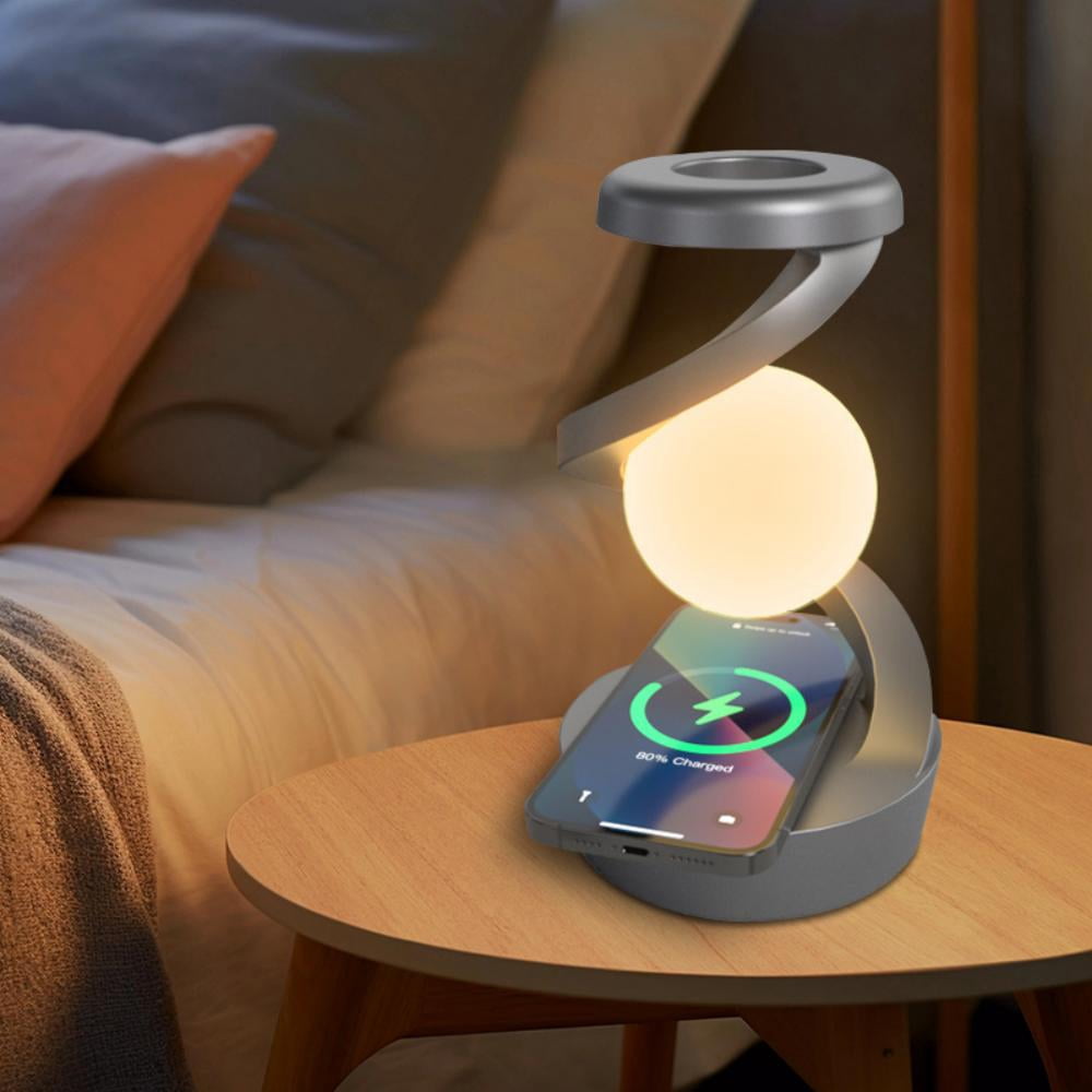 Hnjugfe Levitating LED Night Light, Color Changing, Floating Decor