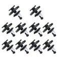 thumbnail image 6 of Have Fan Shop Tailgate Spoiler Clips 91513-T6A-003 Honda Civic, CR-V, HR-V, 10 Pieces, Black, 6 of 7
