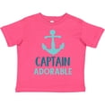 thumbnail image 3 of Inktastic Captain Adorable, Boat Anchor, Sailor, Sailing Boys Toddler T-Shirt, 3 of 5