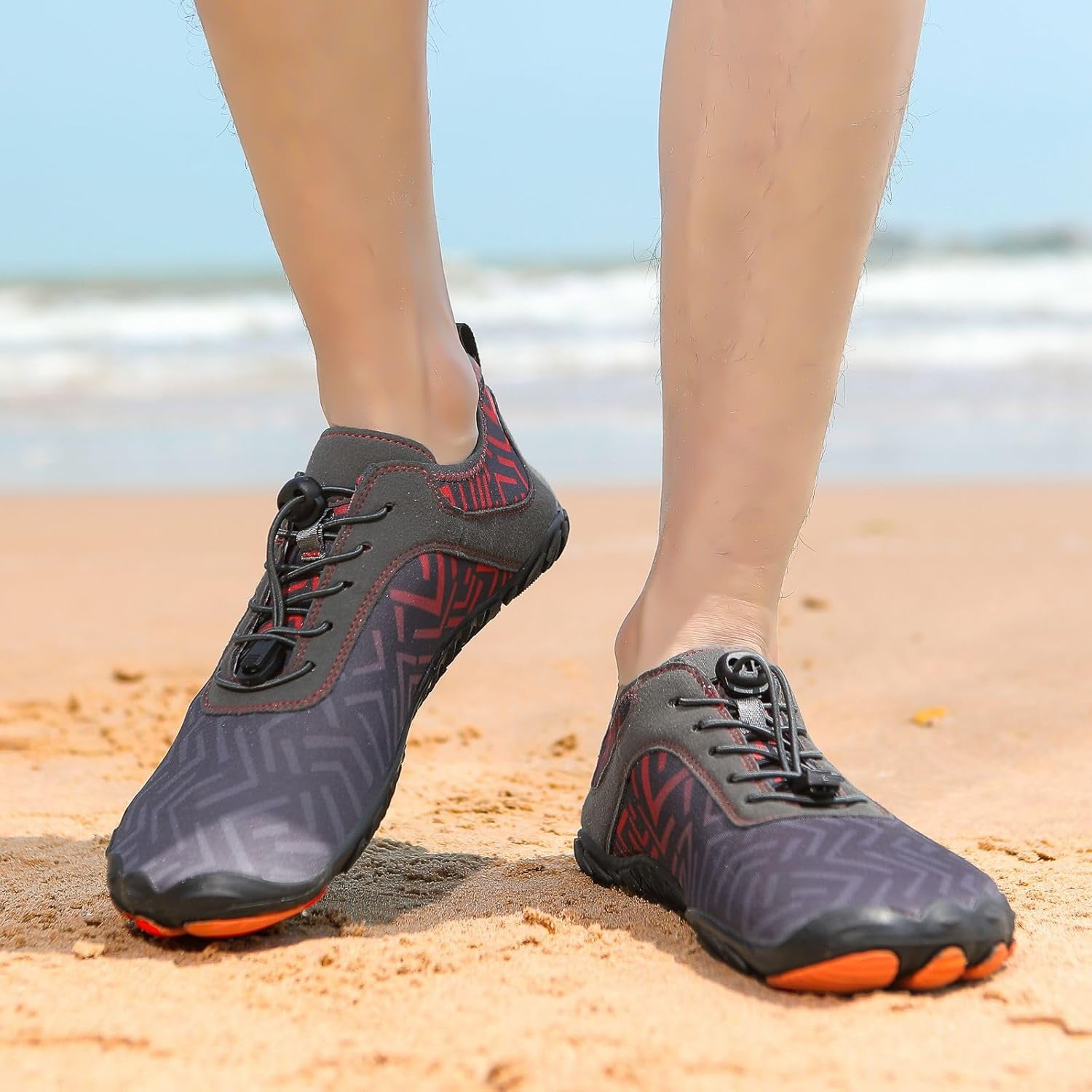Hiking Shoes Barefoot Shoes for Women Non-Slip Healthy Barefoot Shoes Breathable Fashion Trail Rnning Shoes Mens Wide Toe Shoes Pro Barefoot Shoes