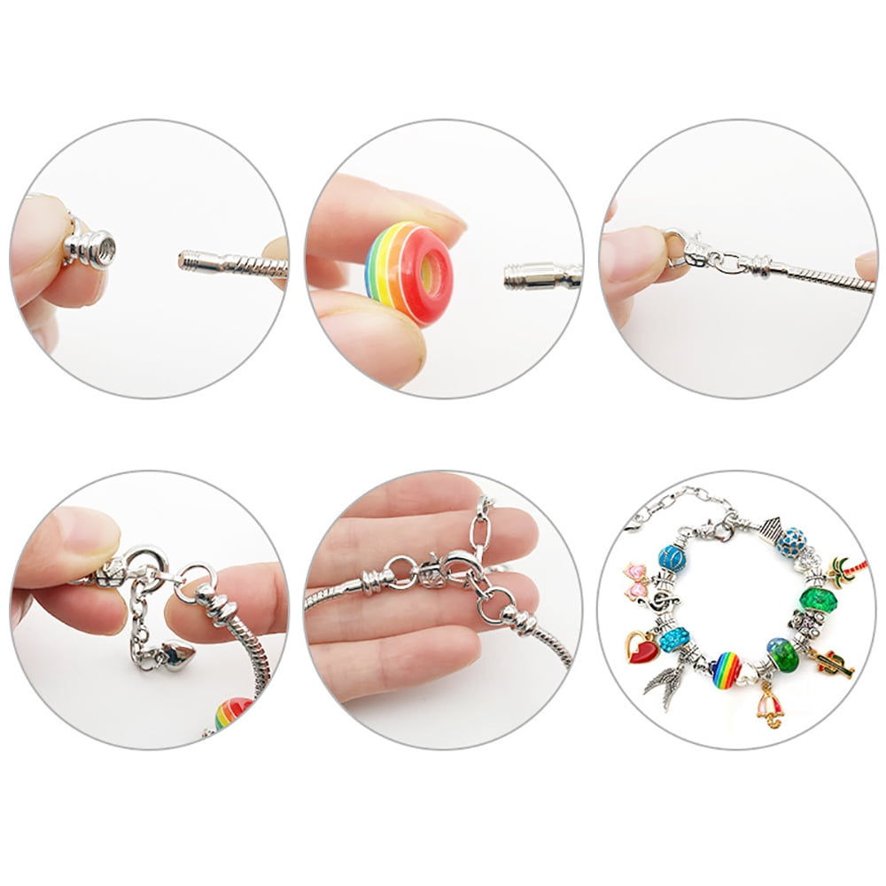 BLA CURRENT Bracelet Making Kit for Girls Arts and Crafts Toys Gifts for Kids Age 8yr-12yr Polychromatic