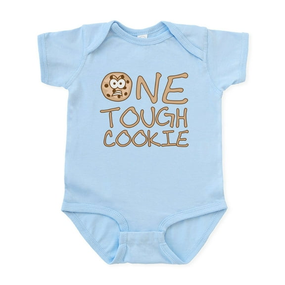 CafePress - One Tough Cookie Body Suit - Baby Light Bodysuit, Size Newborn - 24 Months
