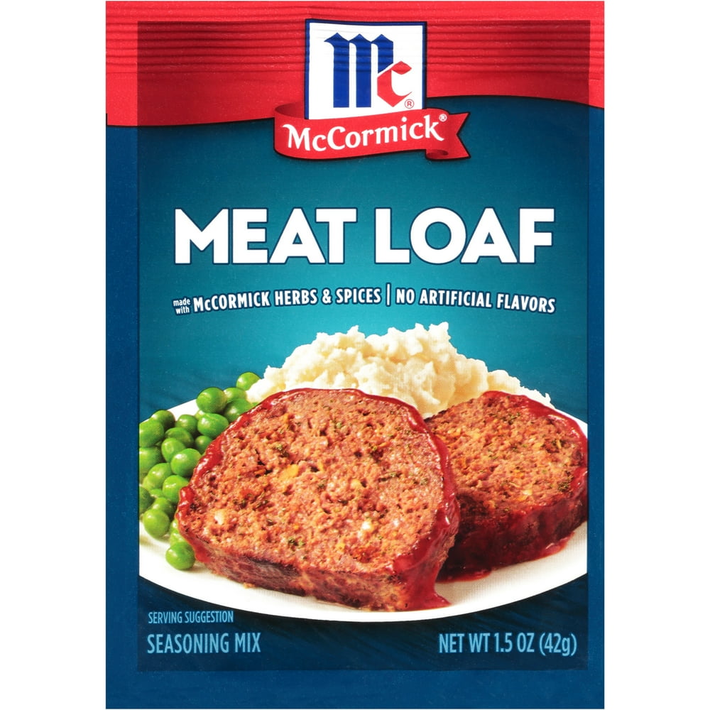 McCormick Classic Meat Loaf Seasoning Mix Packet, 1.5 oz (12 Pack