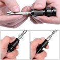 thumbnail image 4 of Paquete de 2 adaptadores de enchufe telescópico de 1/2 quot; Conduzca en escuadra a 1/4" Adaptadores de zócalo hexagonal Chuck Converter Quick Feliz Sencillez, 4 of 5