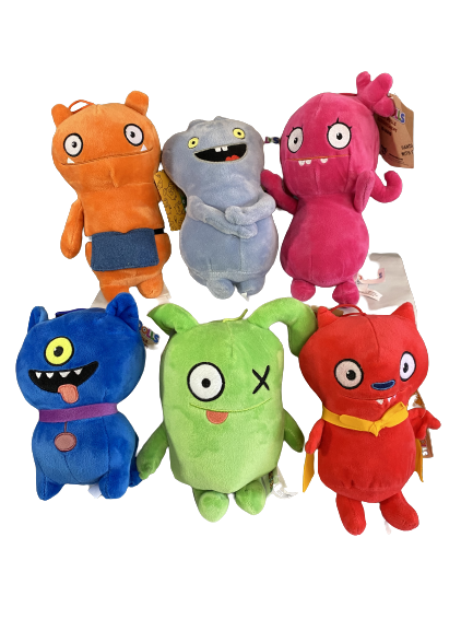Uglydolls 6Pcs Mini Action Figures MOXY OX Wage Babo Doll Kids Christmas Gift 