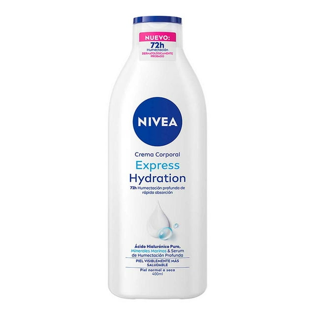 Crema corporal Nivea Express Hydration 400 ml