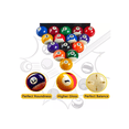 thumbnail image 2 of Bolas De Billar Ruedo Pool Bola Juego 57.2 Mm, 2 of 3