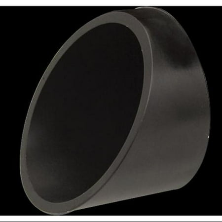 Slash Cut End Cap - Bassani Manufacturing End Cap FirePower Series Straight Cut Muffler Blk Slashcut Ea.