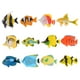 thumbnail image 1 of Juego de 12 piezas de peces de imitación realistas para niños (colores variados), 1 of 6