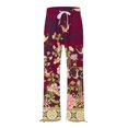 thumbnail image 4 of Stephy Women's New Thin Elastic Loose Large Size Korean Version of Everything Long Trousers Casual Trousers Haren, Black, L, 4 of 5