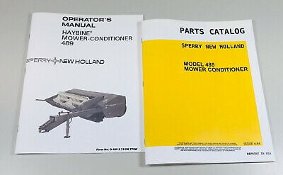 new holland 489 haybine manual