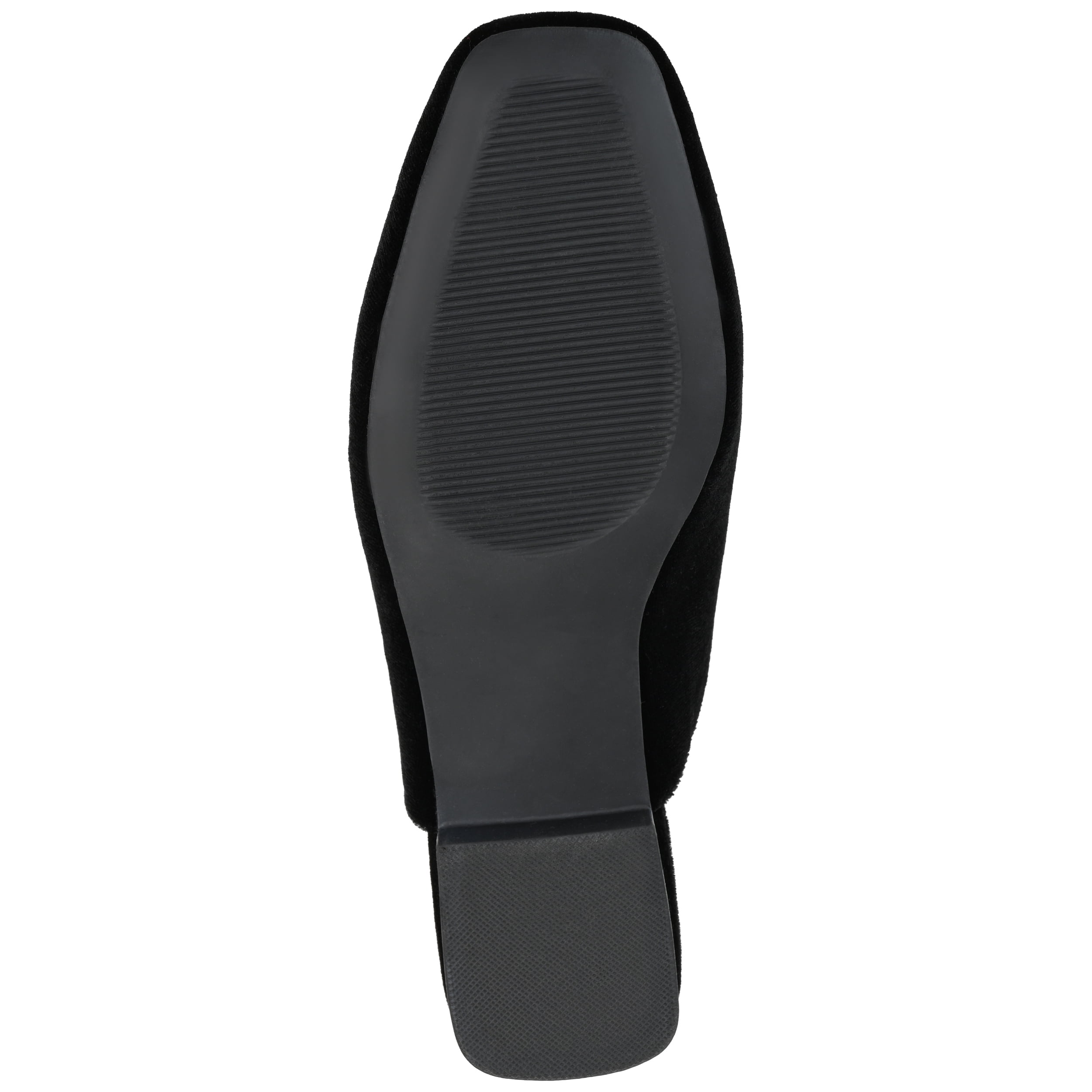 Journee Womens Sonnia Mules Square Toe Slip On Evening Dress Flats
