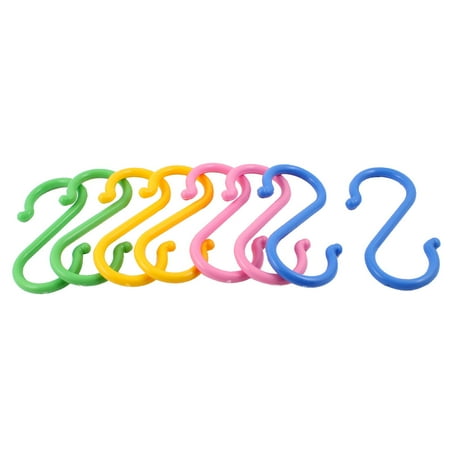 8 pcs S Shape Hooks Kitchenware Hangers Clothes Storage Hook Rack