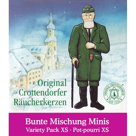Crottendorfer MINI Potpourri Variety Pack German Incense Cones Christmas Smokers