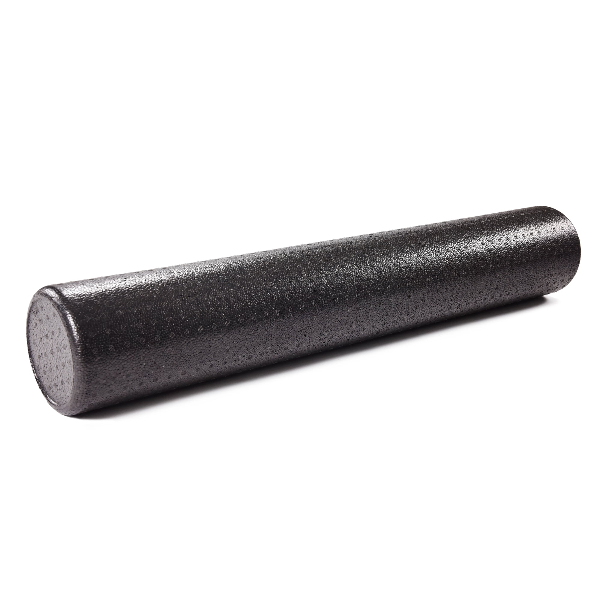 Athletic Works High-Density Exercise Foam Roller, 36 in x 6 in, Black