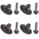 thumbnail image 1 of 4X Heavy Duty Helical Bevel Gear 40T 15T for 1/10 RC4WD TF2 D90 Gelande II Yota Axle Ring&Pinion Gear, 1 of 5