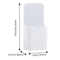 thumbnail image 2 of 1-2Pcs 2x1x4 Inch Pen Marker Holders Pencil Cup - Storage Organizer for Classroom Office Home Locker Refrigerator, Whiteboard Marker Holder & Locker Accessories, 2 of 2