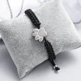 thumbnail image 5 of Paw Print Cremation Urns Bracelet for Ashes Adjustable Braided Rope Keepsake Bangle Jewelry for Women Men Memorial Bracelet for Dog Cat, 5 of 5
