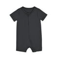 thumbnail image 2 of Gerber Unisex Baby Buttery Soft Short Sleeve Romper with Viscose Made from Eucalyptus, Sizes 0/3M-18M, 2 of 8