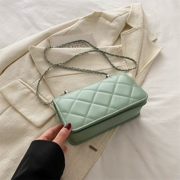 Bolso pequeño de mujer con bordado de diamantes en color sólido, simple y texturizado, de red, para celebridades, primavera 2025, nuevo bolso de mensajero femenino que combina con todo.