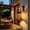 F, variant on Rijanmt Solar Garden Lantern with Projection LED,Outdoor Hanging Lantern Lights,Warm White Solar Garden Lighting Retro Table Lanterns Light Waterproof for Garden Patio Courtyard Path - Mushroom
