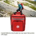thumbnail image 3 of Bolso Del Salto De La Mochila Del Primer Respondedor, Bolso Material Del Bombero Del Paño Reflexivo Ampliamente Utilizado Para Viajar, 3 of 7